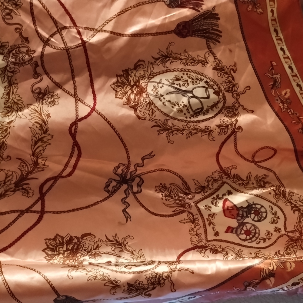 silk scarf - Picture 5 of 6